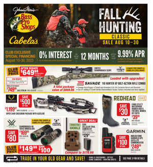 Cabelas Weekly Flyer - Spring Fishing Classic (AB/SK) - Apr 7 – 27