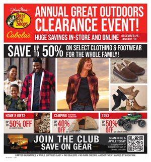 Cabelas Weekly Flyer - Spring Fishing Classic (AB/SK) - Apr 7 – 27