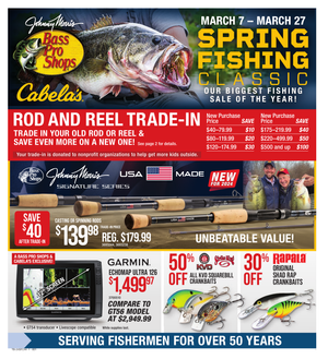 Spring Classic Sales at Bass Pro Shops 