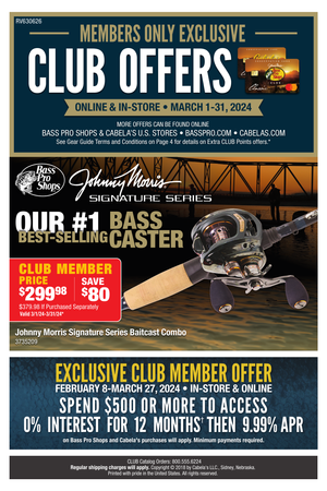 BASS PRO SHOPS circulaire • Fishing master catalog 2024 • Avril 2024 - page  335